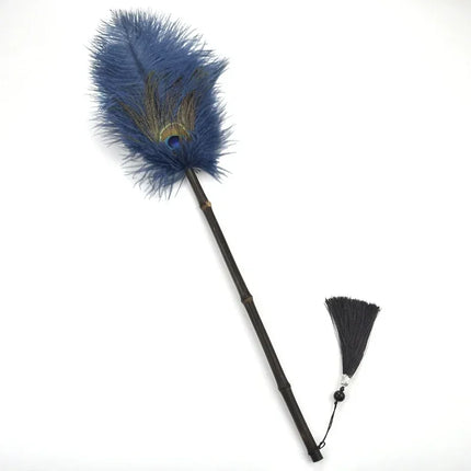Peacock Feather Anti-Static Dusting Brush