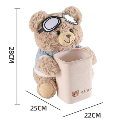 Little Buddy Bear Car Armrest Tissue Holder