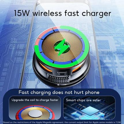 Strong Suction Wireless Car Magnetic Charging Phone Holder