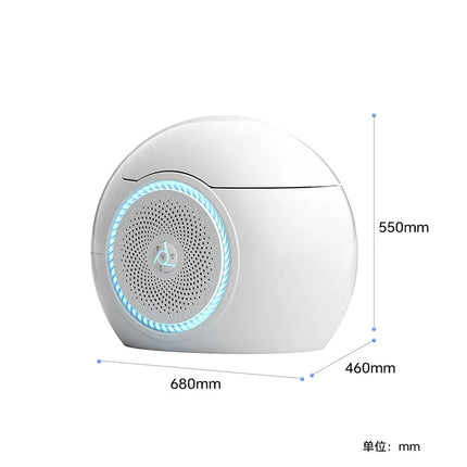 Space Capsule Smart Spherical Self-Cleaning Toilet