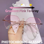 Gold-pink / 0 Plain Glasses