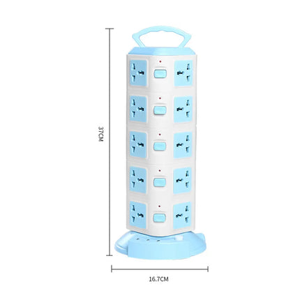 Tower Design Surge Protector Vertical Power Strip