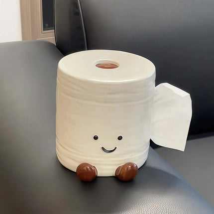 Smiley Toilet Paper Tissue Box