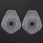 2pcs transparent
