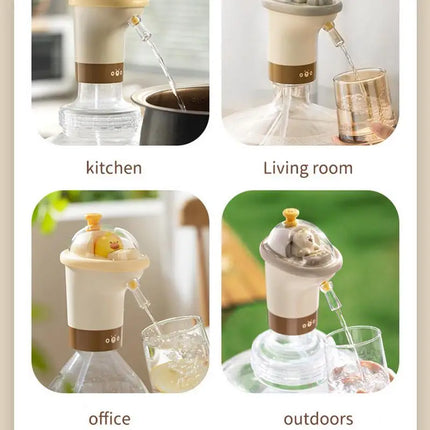 Cute Animals Quick Dispensing Automatic Drink Dispenser