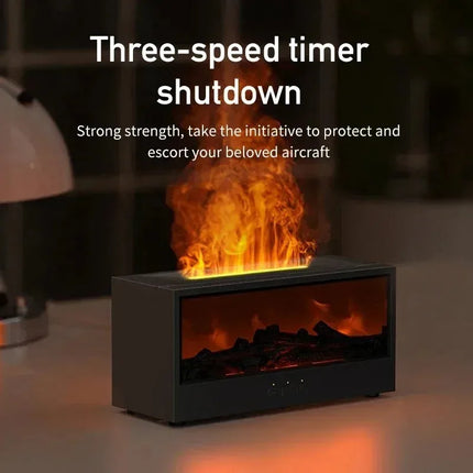 Fireplace Flame Mist Humidifier