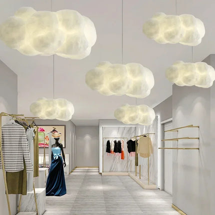 Cotton Cloud Creative House Lamp