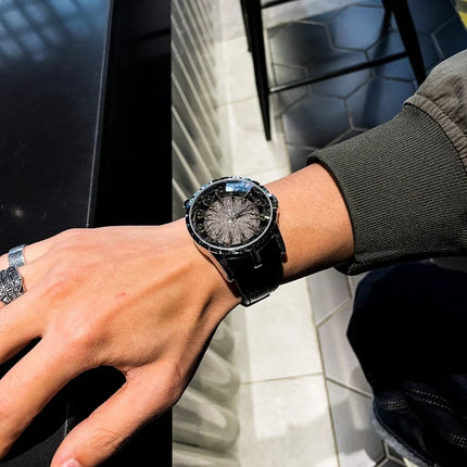 Elite Skeleton Star Inspired Watch