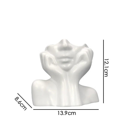Cheerful Lucky Flower Pot Sculpture