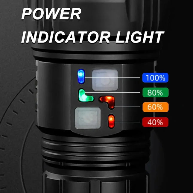 Long-Range Extreme Power Tactical Adventure Flashlight