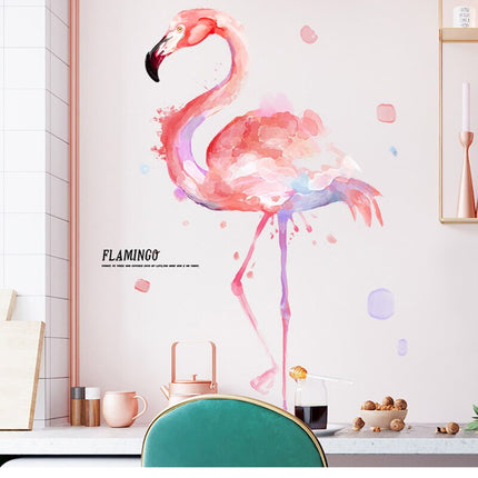 Flamingo Wall Stickers for Kids Room Home