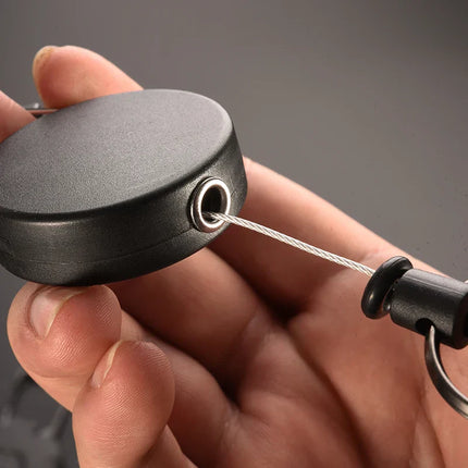 Multipurpose Retractable Keychain Holder