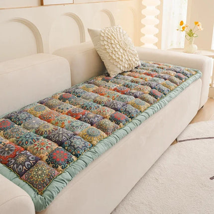 Bohemian Style Cushion Cotton Couch Pad