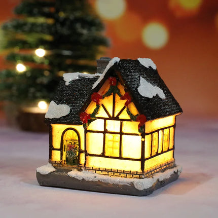 Winter Dreams LED Christmas House Figurines