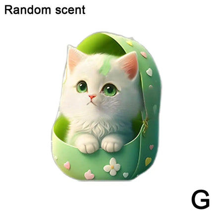 Cool Hoodie Cat Clip-On Car Freshener