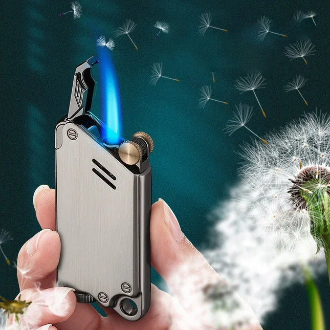 Blue Flame Ignition Mechanical Gas Lighter