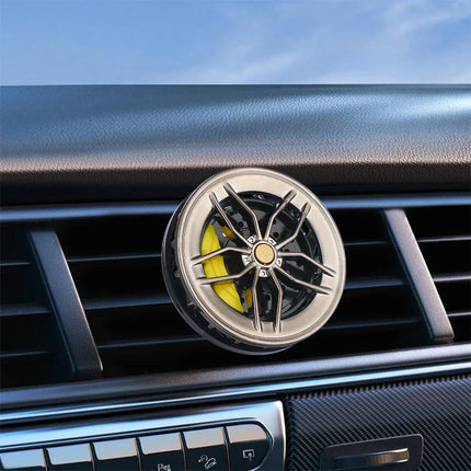 Stylish Wheel Air Vent Rotatable Aromatherapy Car Air Freshener