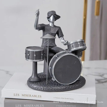 Abstract Rock'n Roll Resin Home Decor