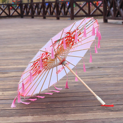 Bamboo Handmade Vintage Paper Umbrella