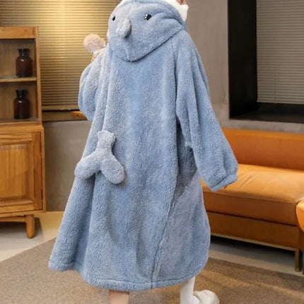 Shark Attack Plush Onesie Adult Blanket