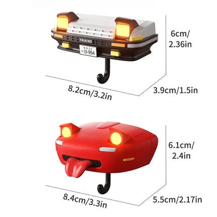 Silly Car Hanging Key Holder