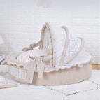 Beige Plaid / M 54x45x30 cm
