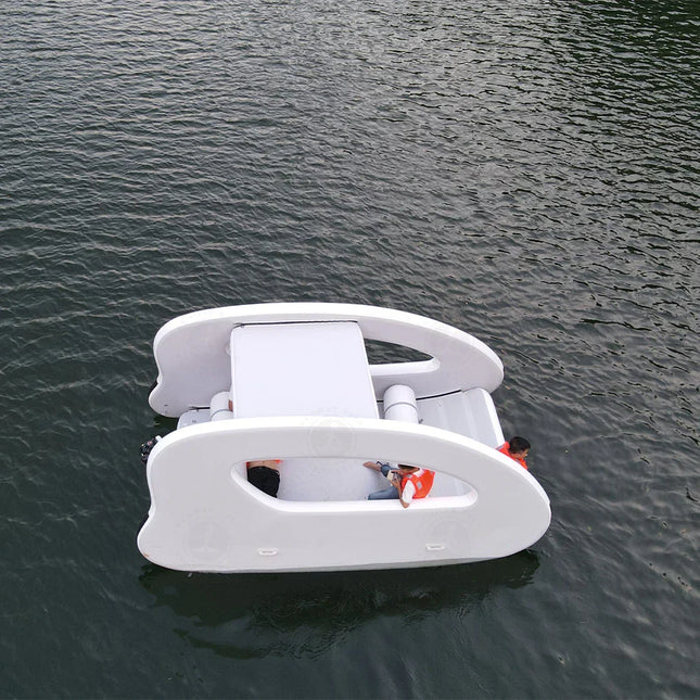 Futuristic Capsule Inflatable Fishing Boat
