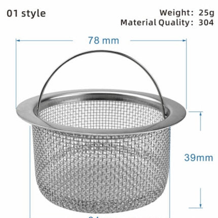 Stainless Steel Sink Drain Catch All Strainer