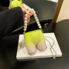Yellow shoulder bag