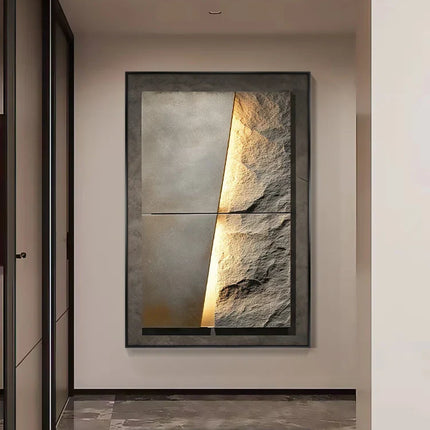 New Rock Texture Led Porcelain Wall Lamp