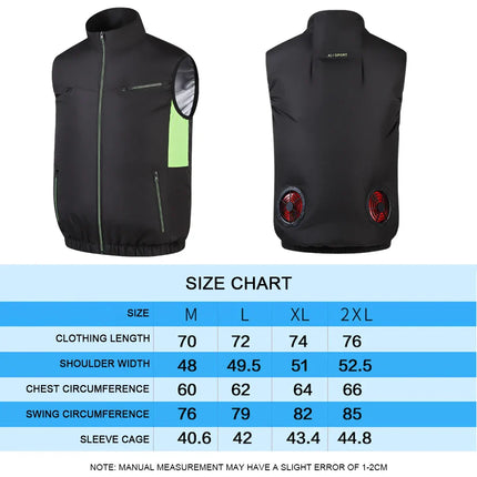 Ultra Breeze Built-In Fan Lightweight Summer Cooling Vest