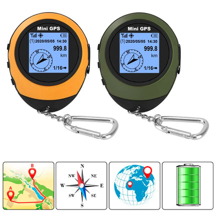 Compact Satellite GPS Navigator High-Precision Compass Tracker Device