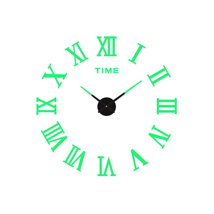 3D Luminous Silent Wall Clock