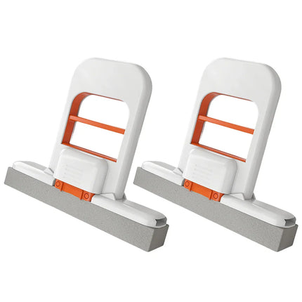 Scratch-Safe Compact Dual Texture Sponge Mop