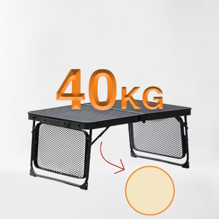Portable Easy Carry BBQ Camping Table