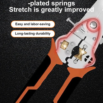 Heavy-Duty 10in1 Wire Cutter Stripping Pliers