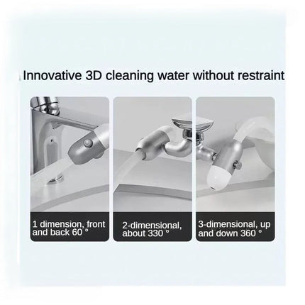 Universal Adjustable Faucet Extension Sprayer