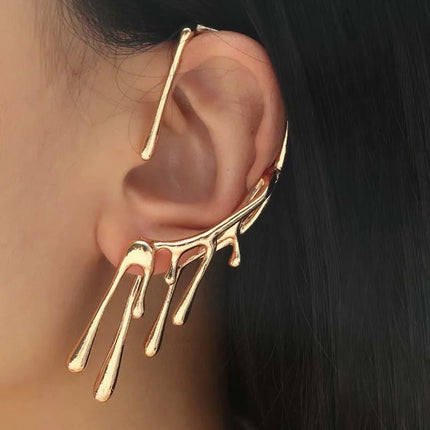 Shiny Snake Wrap Earring