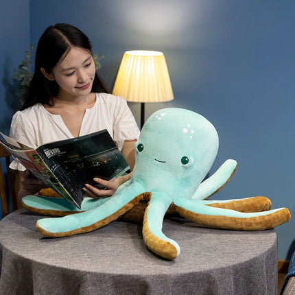 Long Tentacles Happy Octopus Plush Toy