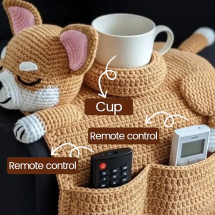 SitBoy Dog Figure Sofa Armrest Remote Organizer