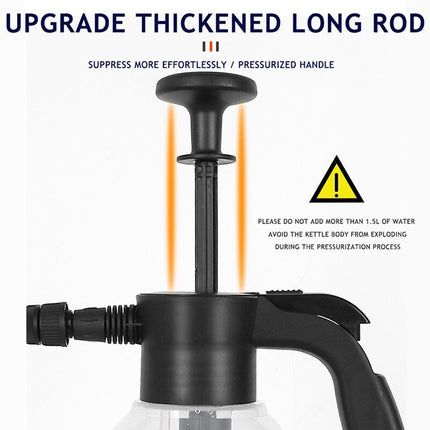 Portable Hand Pump Bubble Blast Water Foam Sprayer
