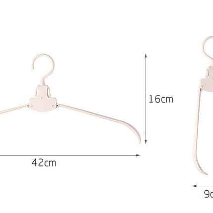 Easy Fold Wide Foldable Clothes Hanger