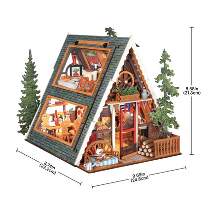 Woodland Dream Miniature Cabin DIY Craft Kit
