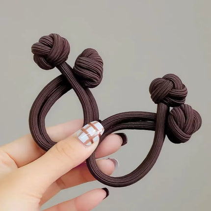 Minimal Knot Elastic Hair Tie Maker Tool