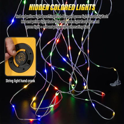 High Power Handheld Rechargeable Multifunctional Portable Flashlight