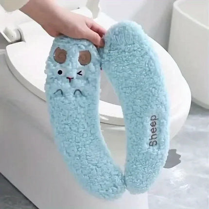 Cozy Plush Warm Toilet Seat Cover