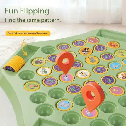 Pop Match Kids Strategy Pattern Board Game