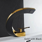 gold with black