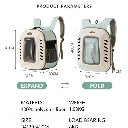 Breathable Pet Pod Carrier Backpack