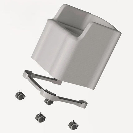 Heavy-Duty Portable Potty Seat Toilet Chair